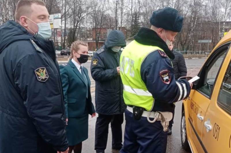 В Солнечногорске в ходе рейда у должника арестован автомобиль