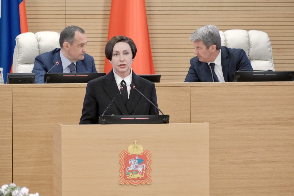 О положительной динамике поступлений доложила Екатерина Макарова на заседании Московской областной Думы
